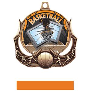 BRONZE MEDAL/ORANGE RIBBON