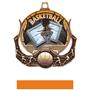 Hasty Awards Basketball Ultimate 3-D Medal M-727B