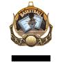 Hasty Awards Basketball Ultimate 3-D Medal M-727B