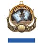 Hasty Awards Basketball Ultimate 3-D Medal M-727B