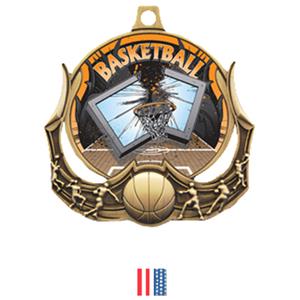 GOLD MEDAL/FLAG RIBBON