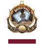Hasty Awards Basketball Ultimate 3-D Medal M-727B