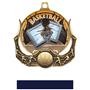 Hasty Awards Basketball Ultimate 3-D Medal M-727B