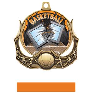 GOLD MEDAL/ORANGE RIBBON