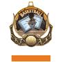 Hasty Awards Basketball Ultimate 3-D Medal M-727B