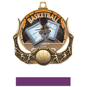 GOLD MEDAL/PURPLE RIBBON