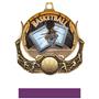 Hasty Awards Basketball Ultimate 3-D Medal M-727B