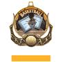Hasty Awards Basketball Ultimate 3-D Medal M-727B
