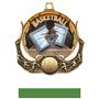 Hasty Awards Basketball Ultimate 3-D Medal M-727B