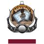 Hasty Awards Basketball Ultimate 3-D Medal M-727B