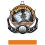 Hasty Awards Basketball Ultimate 3-D Medal M-727B