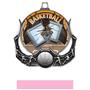 Hasty Awards Basketball Ultimate 3-D Medal M-727B