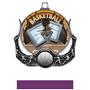 Hasty Awards Basketball Ultimate 3-D Medal M-727B
