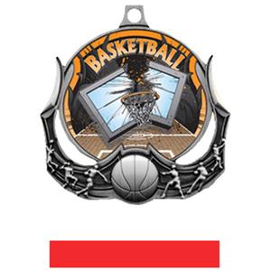 SILVER MEDAL/RED RIBBON