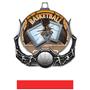 Hasty Awards Basketball Ultimate 3-D Medal M-727B