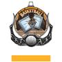 Hasty Awards Basketball Ultimate 3-D Medal M-727B