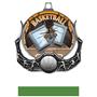 Hasty Awards Basketball Ultimate 3-D Medal M-727B