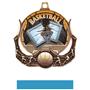 Hasty Awards Basketball Ultimate 3-D Medal M-727B