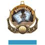Hasty Awards Basketball Ultimate 3-D Medal M-727B