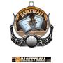 Hasty Awards Basketball Ultimate 3-D Medal M-727B