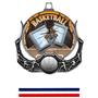 Hasty Awards Basketball Ultimate 3-D Medal M-727B