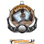 Hasty Awards Basketball Ultimate 3-D Medal M-727B