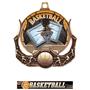 Hasty Awards Basketball Ultimate 3-D Medal M-727B