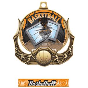 GOLD MEDAL/GRAPHX BASKETBALL RIBBON