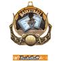 Hasty Awards Basketball Ultimate 3-D Medal M-727B