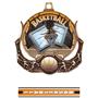 Hasty Awards Basketball Ultimate 3-D Medal M-727B