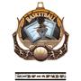 Hasty Awards Basketball Ultimate 3-D Medal M-727B