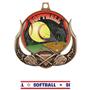 Hasty Awards Softball Ultimate 3-D Medals M-727O