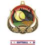 Hasty Awards Softball Ultimate 3-D Medals M-727O