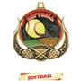 Hasty Awards Softball Ultimate 3-D Medals M-727O