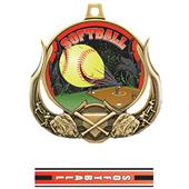 Hasty Awards Softball Ultimate 3-D Medals M-727O