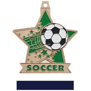 BRONZE MEDAL/NAVY RIBBON
