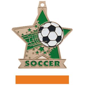BRONZE MEDAL/ORANGE RIBBON