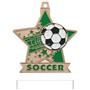 Hasty Awards 2.5" Star Soccer Medal M-715S