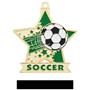 Hasty Awards 2.5" Star Soccer Medal M-715S