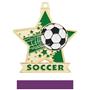 Hasty Awards 2.5" Star Soccer Medal M-715S
