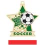 Hasty Awards 2.5" Star Soccer Medal M-715S