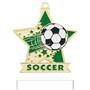 Hasty Awards 2.5" Star Soccer Medal M-715S