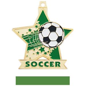 GOLD MEDAL/GREEN RIBBON