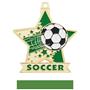 Hasty Awards 2.5" Star Soccer Medal M-715S