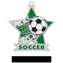 Hasty Awards 2.5" Star Soccer Medal M-715S