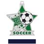 Hasty Awards 2.5" Star Soccer Medal M-715S