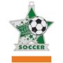 Hasty Awards 2.5" Star Soccer Medal M-715S