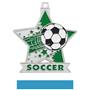 Hasty Awards 2.5" Star Soccer Medal M-715S