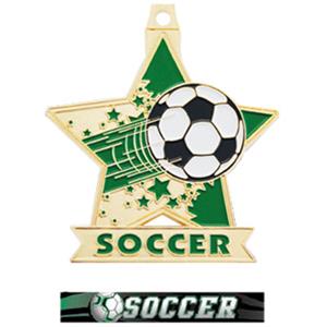 GOLD MEDAL/ULTIMATE SOCCER RIBBON