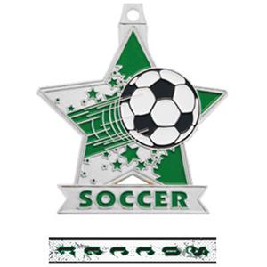 SILVER MEDAL/INTENSE RIBBON